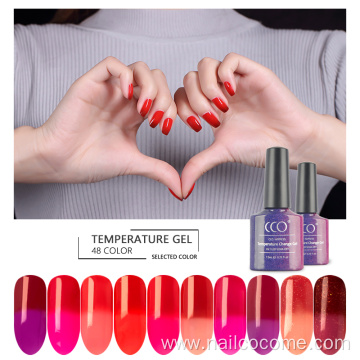 New Arrival CCO Temperature Color Changing Nailpolish For Decorations